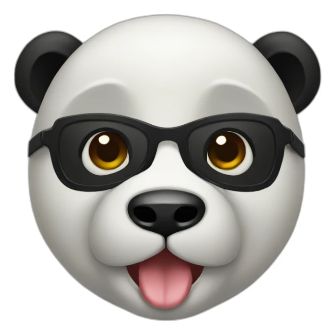 Panda adult sticker