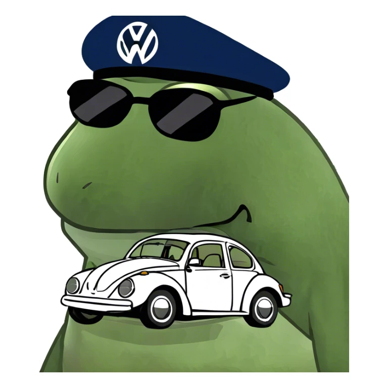 VW BETTLE sticker
