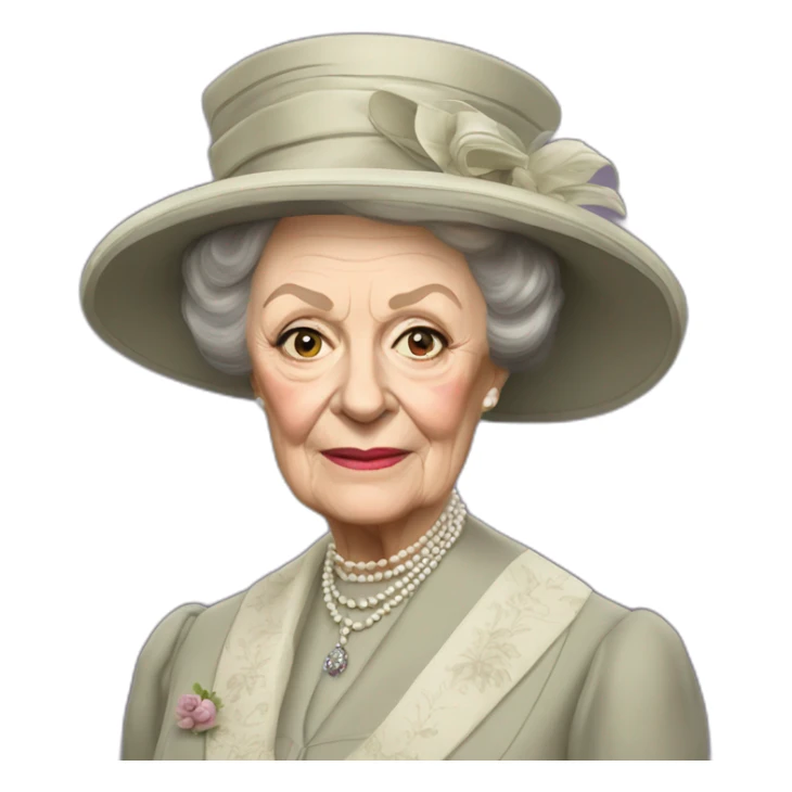 The Dowager Countess of Grantham sticker