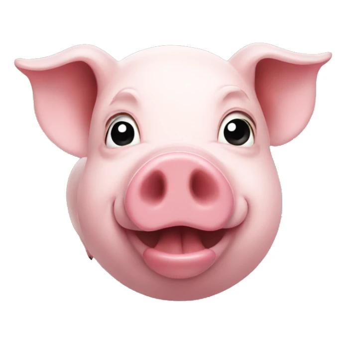 A gay pig  sticker