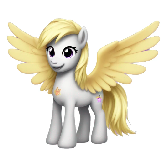 My little pony with wings sticker
