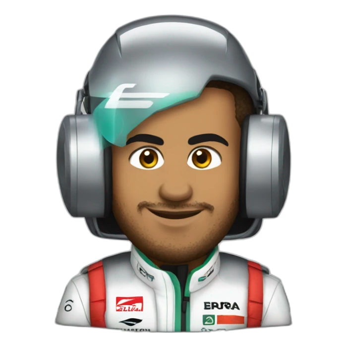 Lewis Hamilton, f1 mercedes sticker
