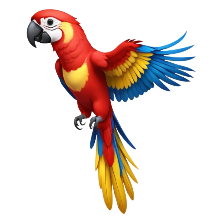 cinematic-macaw-realistic-full-body-standing-emoji,-vibrant-feathers-glowing-with-rich-reds,-blues,-and-yellows,-head-tilted-dramatically,-curved-black-beak-gleaming,-piercing-dark-eyes-exuding-confidence,-simplified-yet-realistic-focused-features,-highly-detailed,-glowing-with-an-almost-sarcastic-glow

 sticker