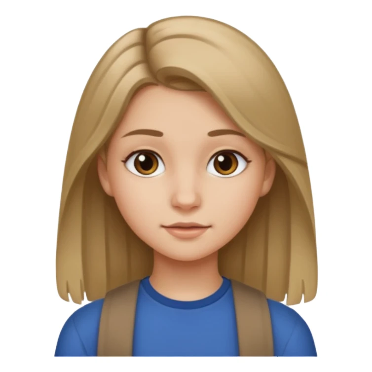 Loira escura menina de 16 anos branquinha sticker