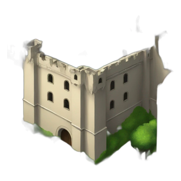 CASTLE MILITARY/Home/Dwelling Attack On Titan sticker