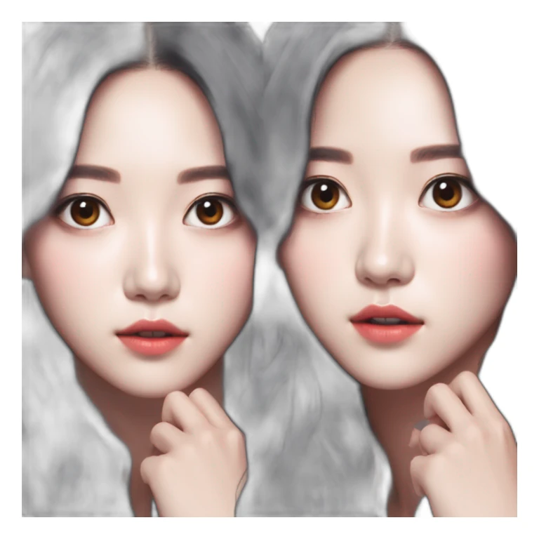 Kim Jisoo All Eyes On Me sticker