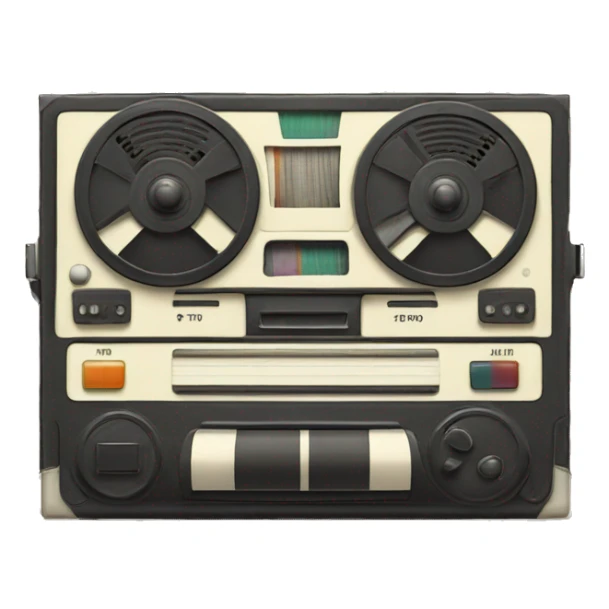 Retro Tape Deck sticker