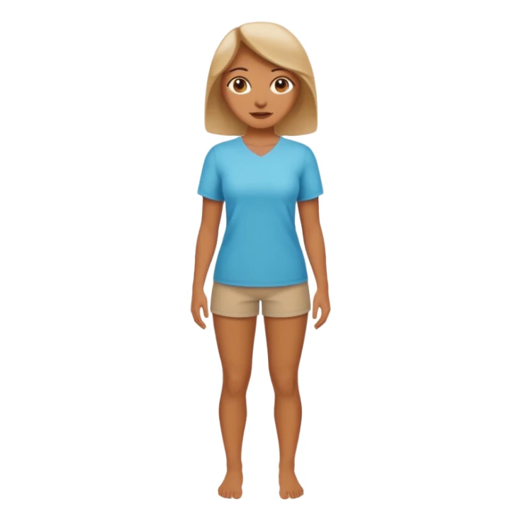 person woman fullbody sticker