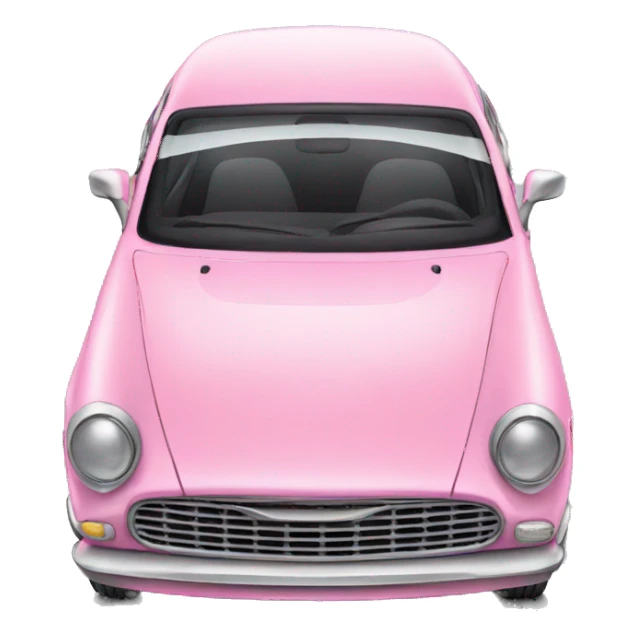 pink car  sticker