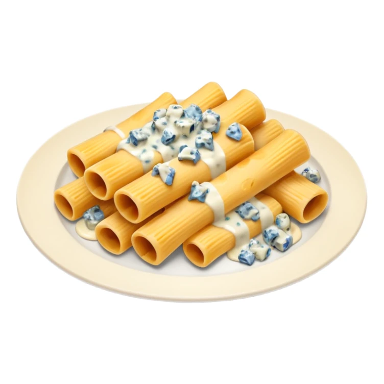 rigatoni mushrooms with blue cheese sauce sticker