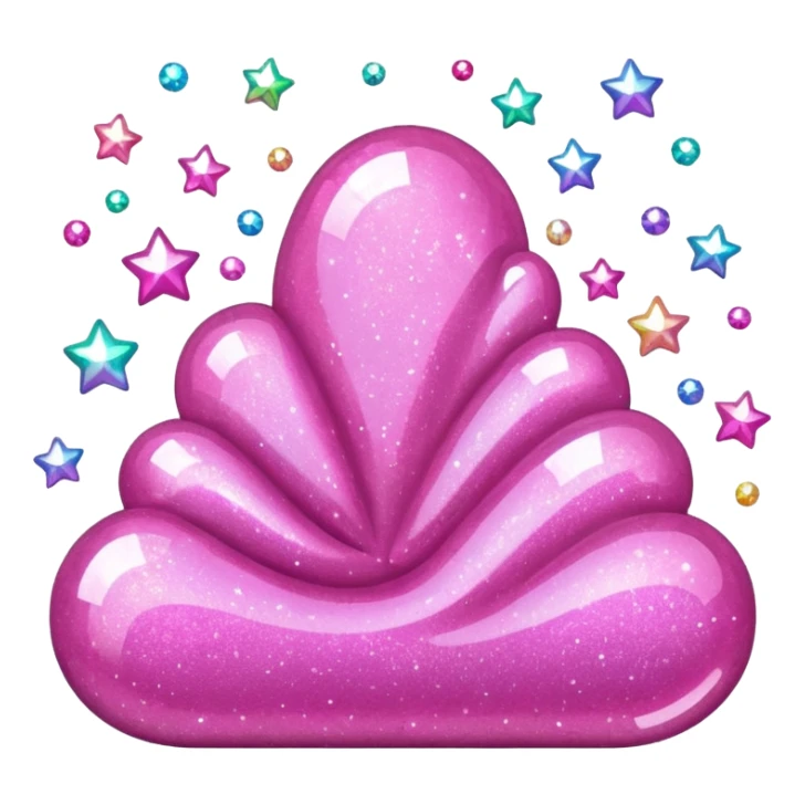 pink sparkel sticker