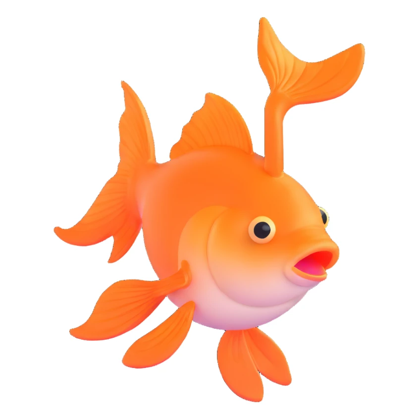 goldfish sticker