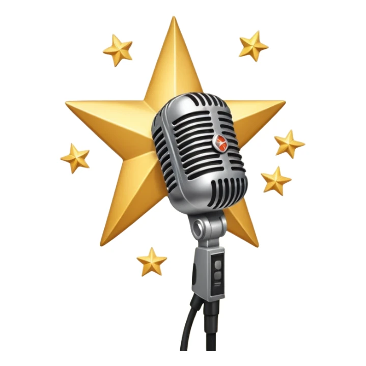create-a-vibrant-and-dynamic-emoji-that-represents-pop-or-stage-vocal-performance.-the-design-should-feature-a-close-up-of-a-classic-stage-microphone-(retro-style)-with-a-lanyard,-set-against-a-star sticker
