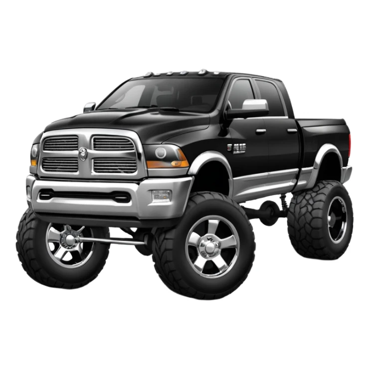 Dodge Ram Dually sticker