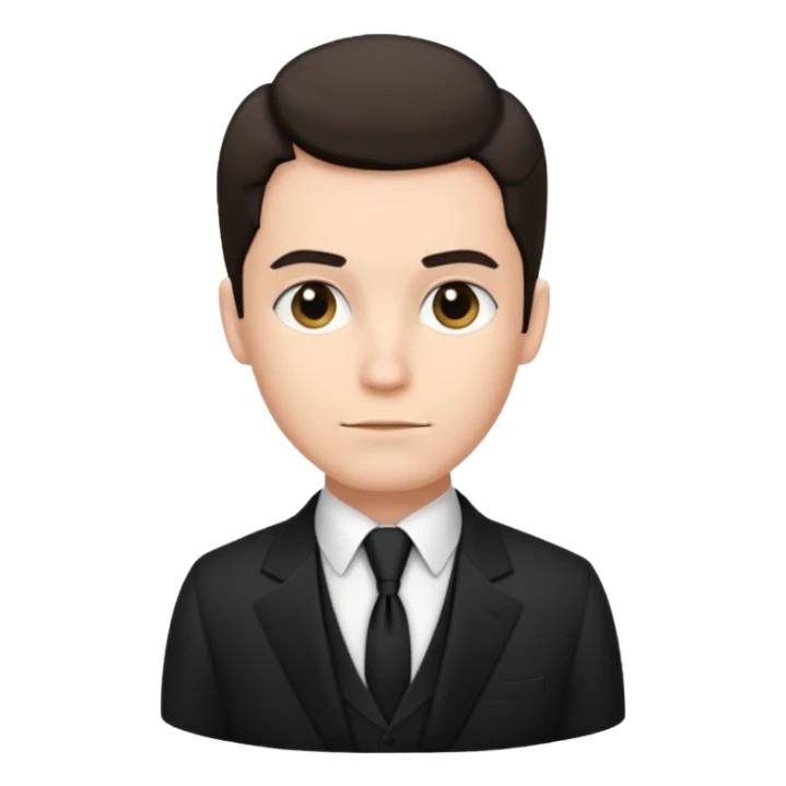 1800's american male sticker