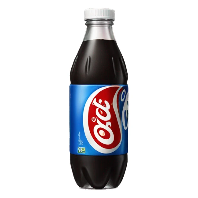 bottle of oreo coca-cola sticker