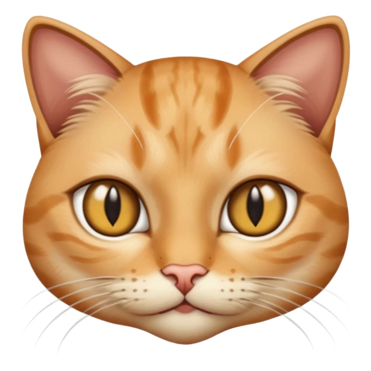 Cat with almond-shaped eyes with vertical slit pupils sticker