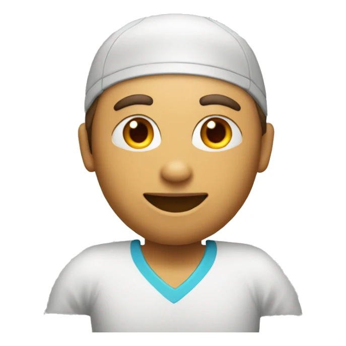 tennis player symmetric holding racquet back profile sticker