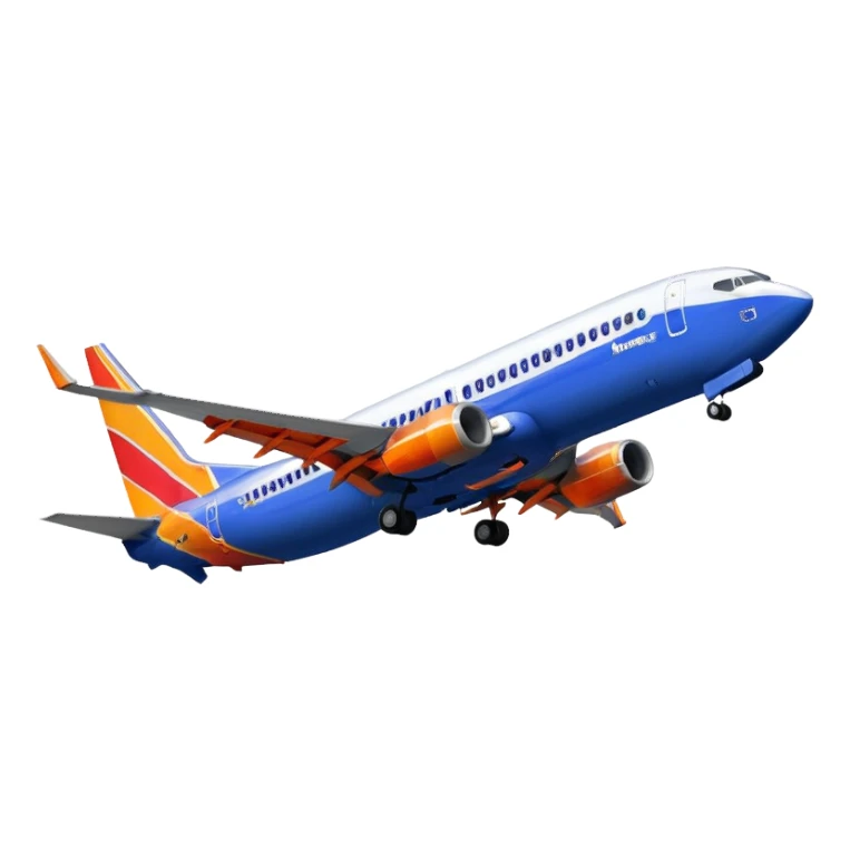 Southwest Airlines Boeing 737-800 sticker
