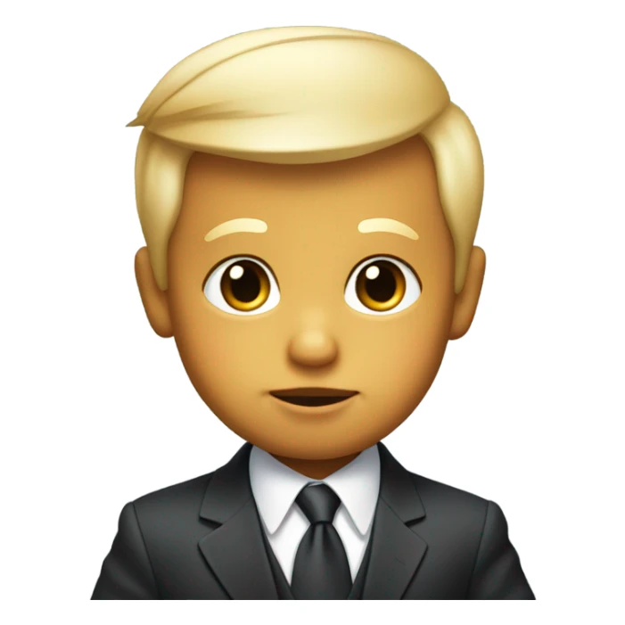 donald trump is a baby sticker