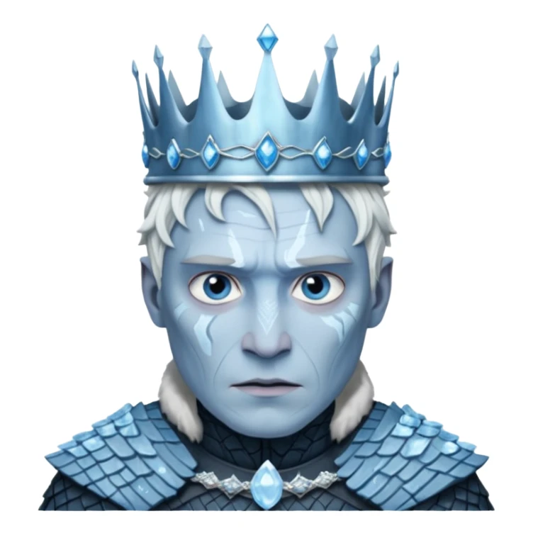Le roi des marcheur blanc dans game of thrones sticker