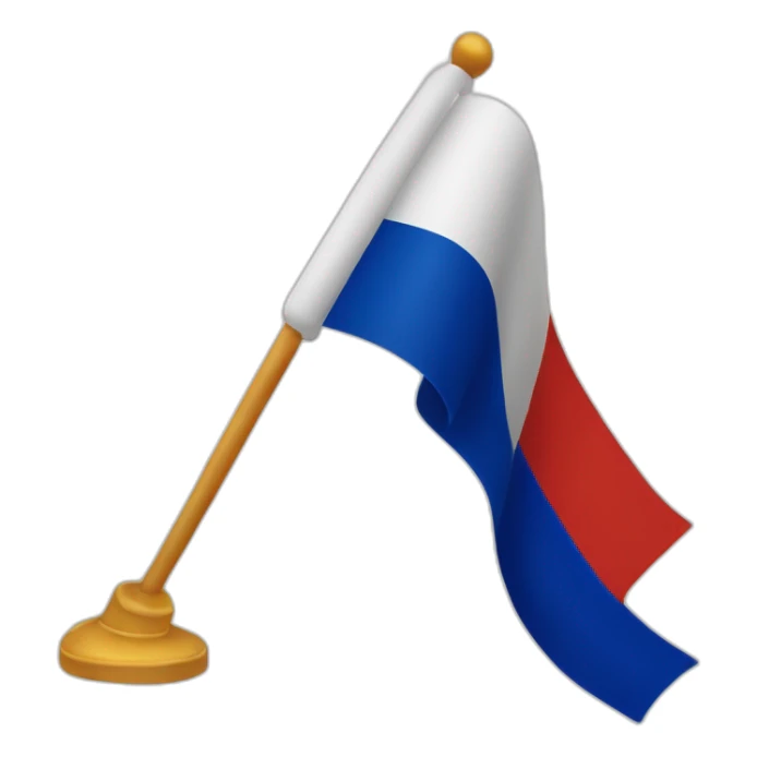 Pouce en l'air avec le drapeau de la France  sticker