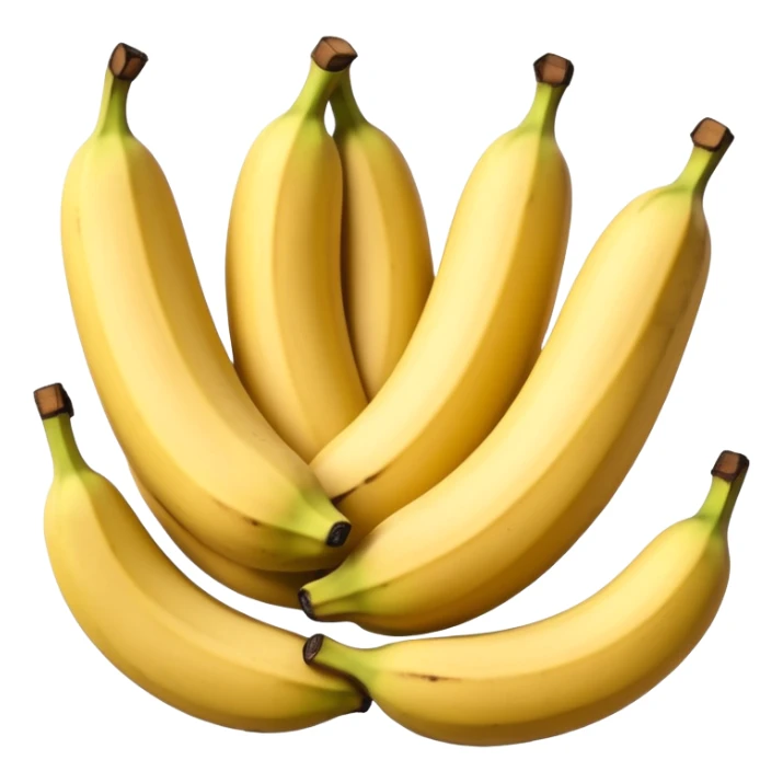 Panquecas em um prato redondo com rodelas de banana, em forma de emoji sticker