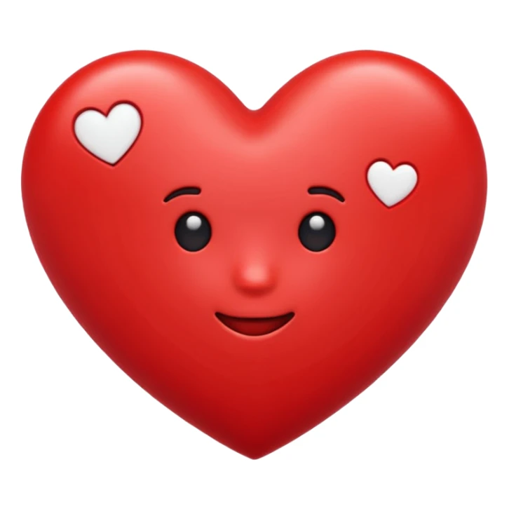 heart with PAX written in it, playful and bold, emoji style sticker