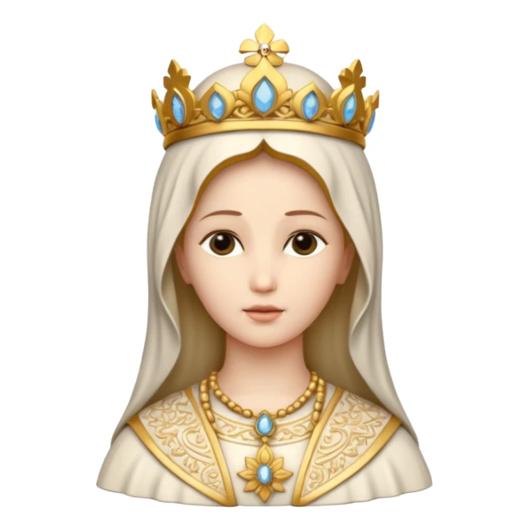 BUSTO VIRGEN DEL PILAR SIN FONDO sticker