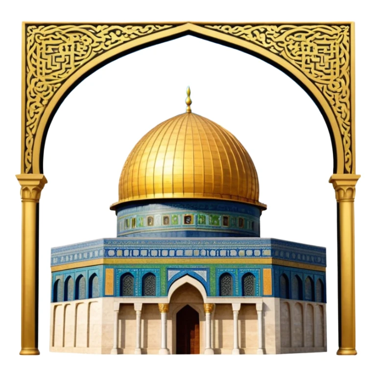 Dome of the rock, Palestine sticker