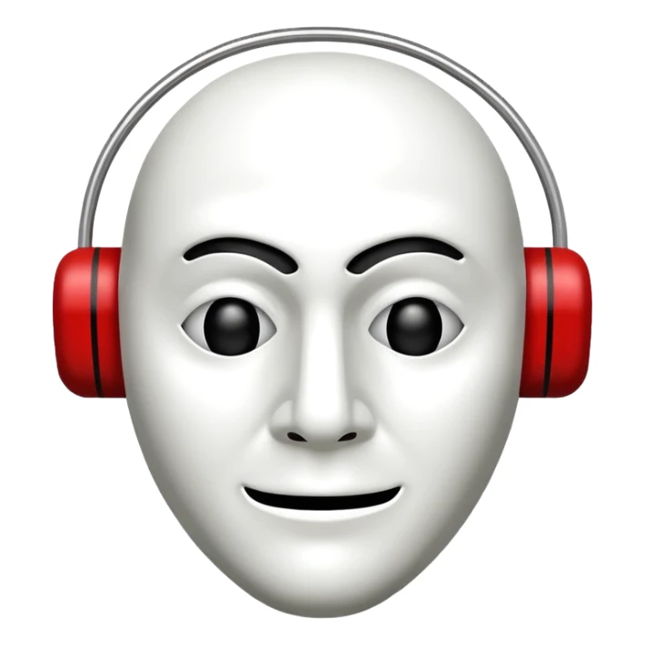 Make money heist mask sticker