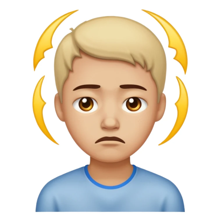 Sadness - feeling of sorrow or unhappiness sticker