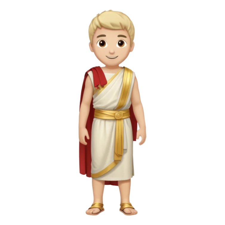 niño cartagines cuerpo completo sticker