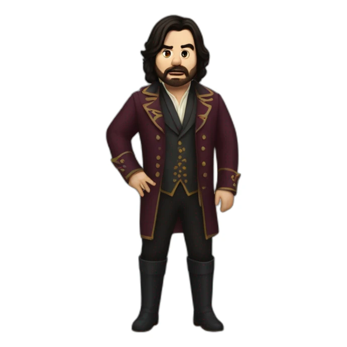 Matt Berry playing lazlo from what we do in the shadows  sticker