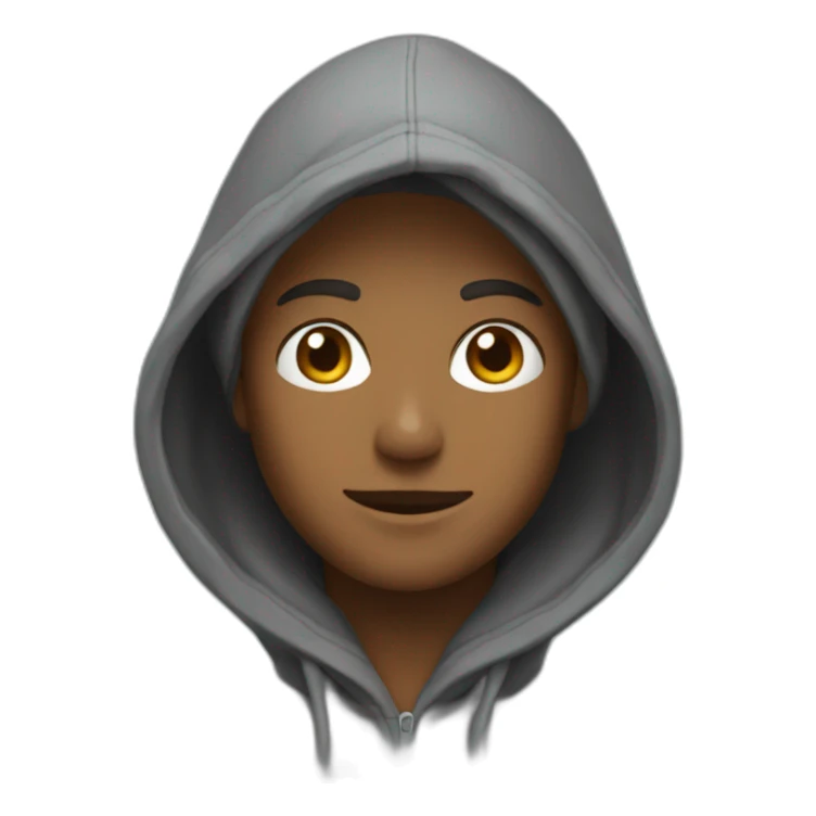 hoodie without a person algérien sticker