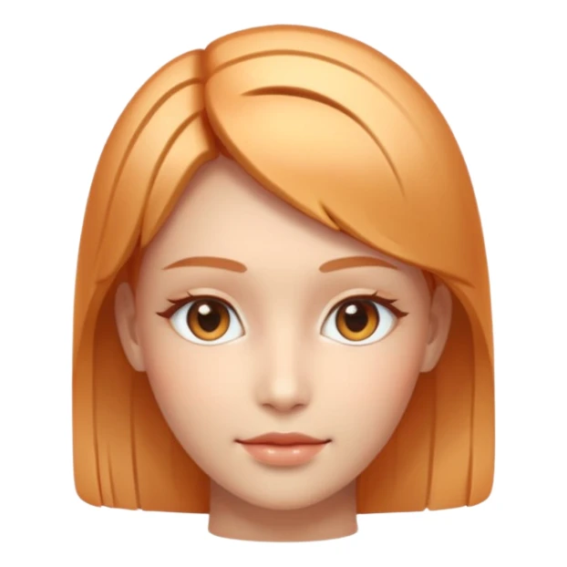 AI Support Agent holo-human-like Cyber AI face, warm, calm and friendly. Holographic look.Soft AI face with a listening, welcoming expression, minimal facial lines, calm eyes.  sticker