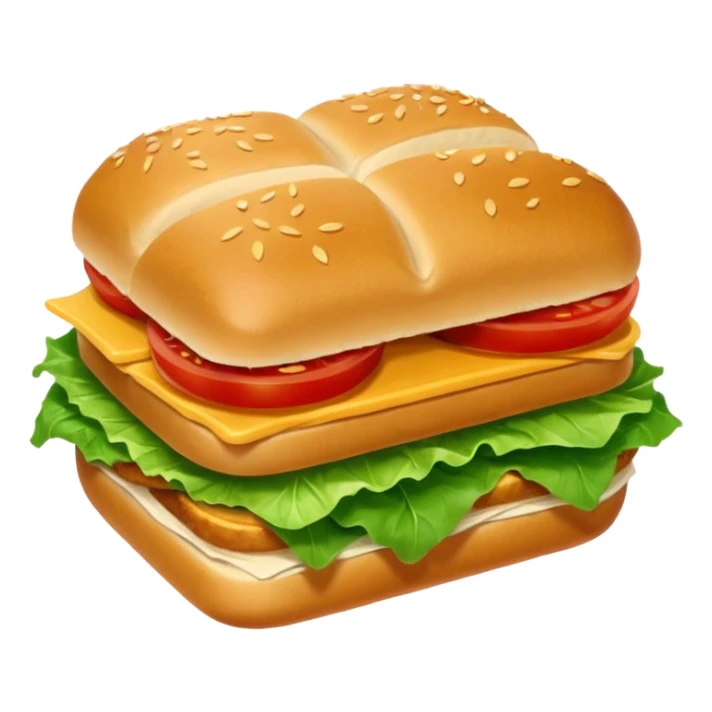 Chick fil a deluxe sandwich  sticker
