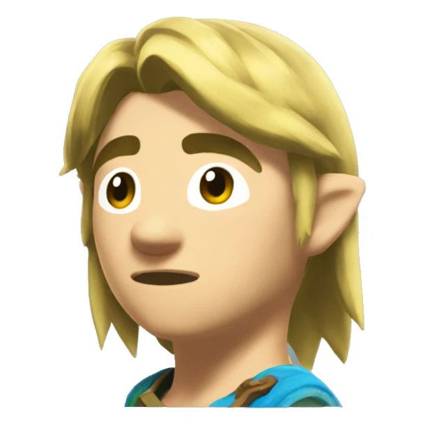 Link from Zelda: Breath of the wild  sticker