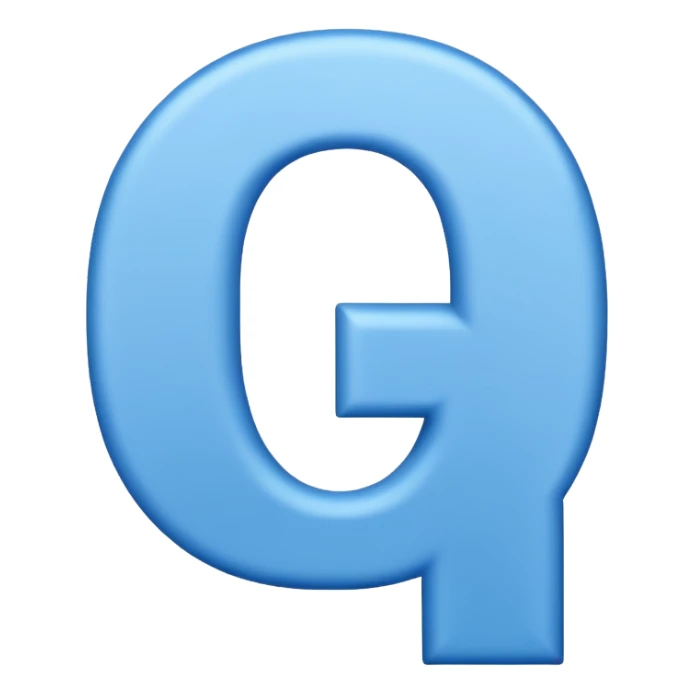 Letter o Blue With Hair With the letter H, which is greater, the same thing sticker