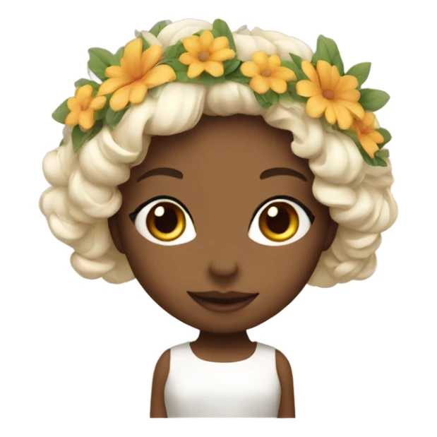 flower girl sticker