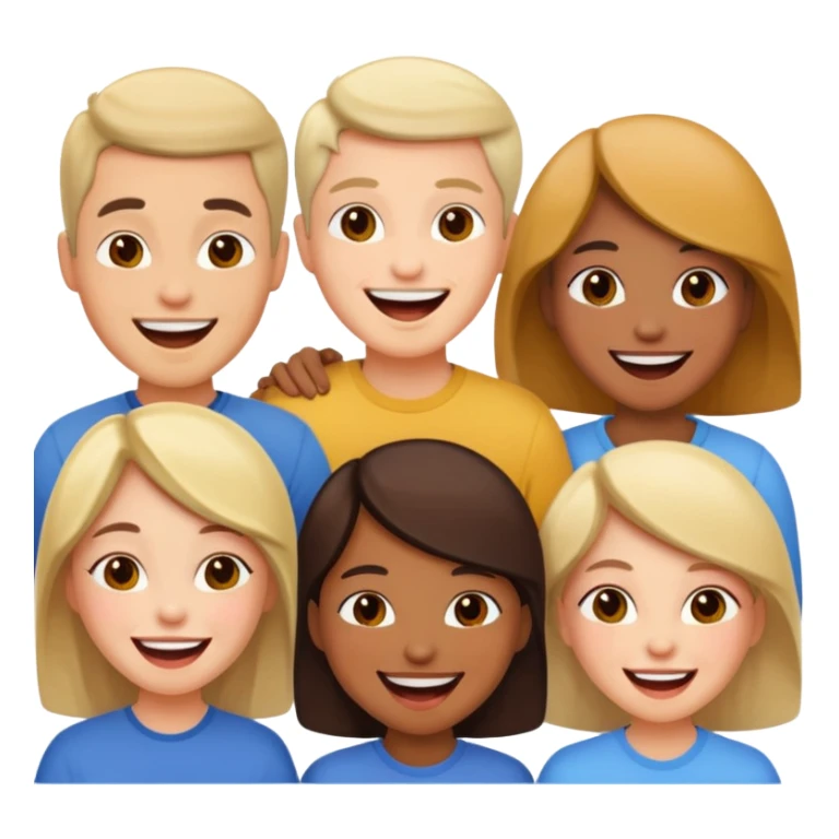 a group of people sticker