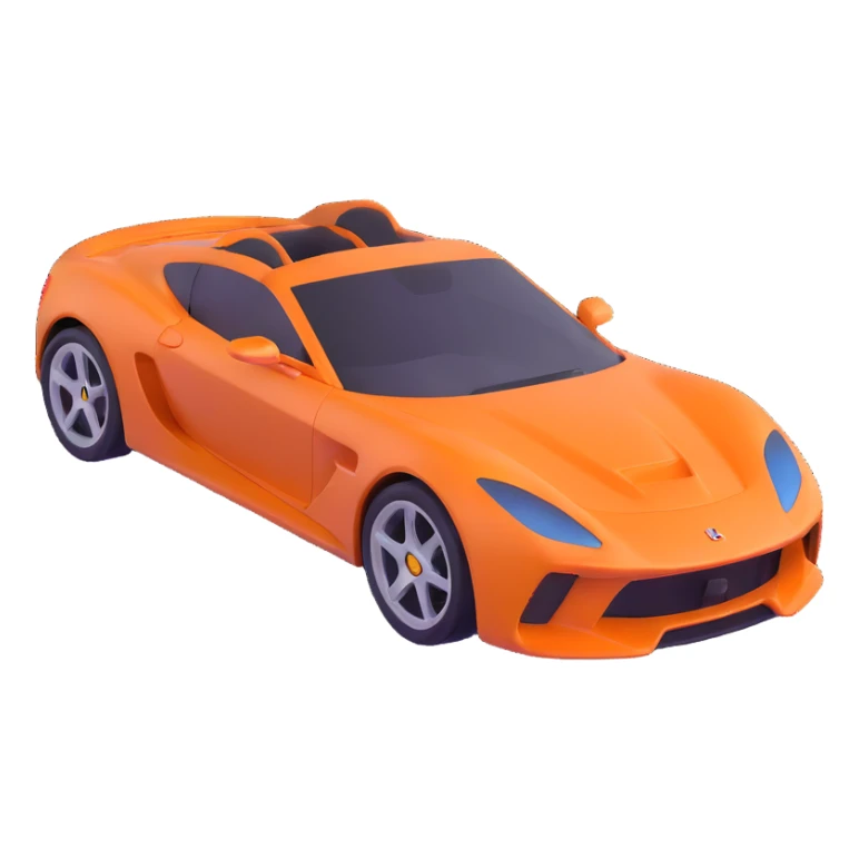 sports car sticker
