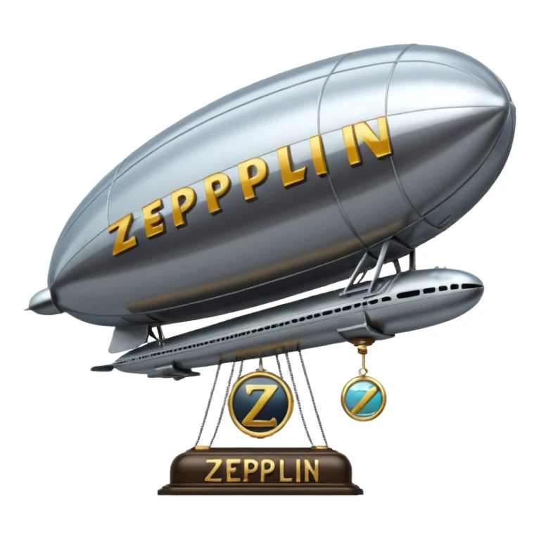 create a zeppelin on there stands the world is yours like in scarface sticker