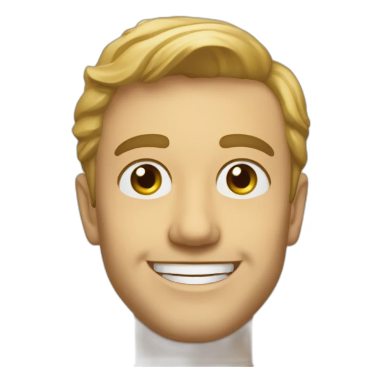 Xavier DuPont De Ligones smiling sticker