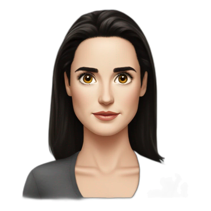 Jennifer Lynn Connelly young sticker