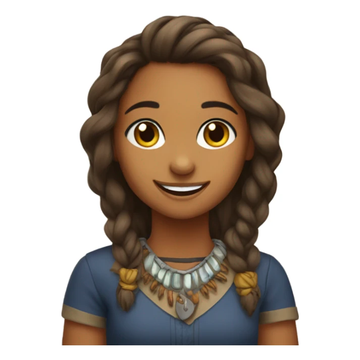 Hawk Tuah girl smiling sticker
