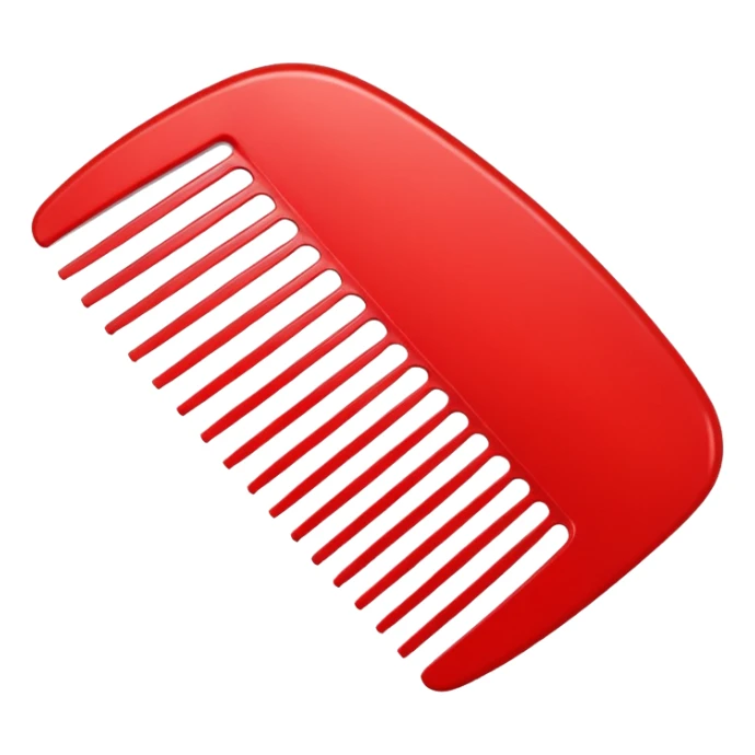 comb red sticker