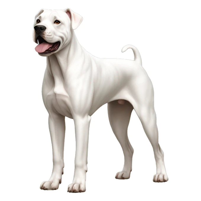 Dogo Argentino Dog Breed Full Body sticker