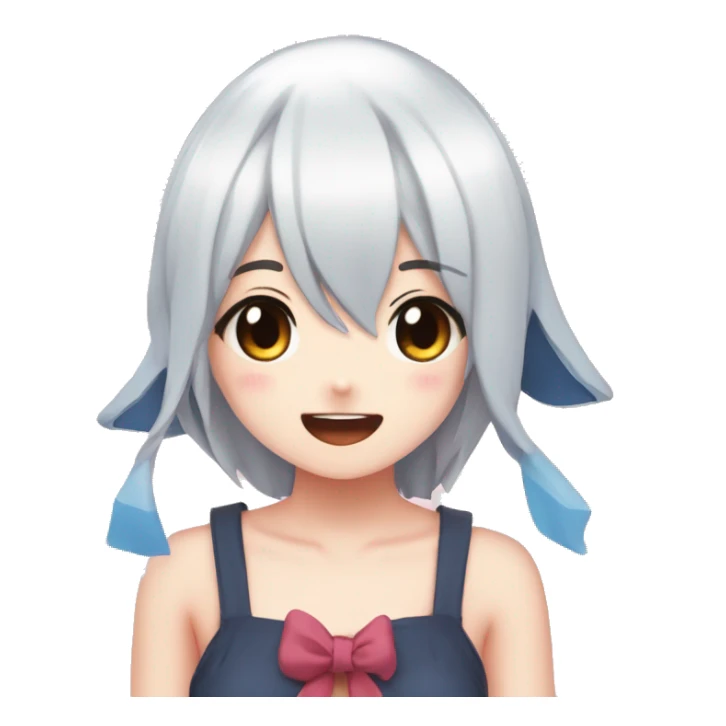 anime-shark-rabbit-girl-vtuber-hololive sticker