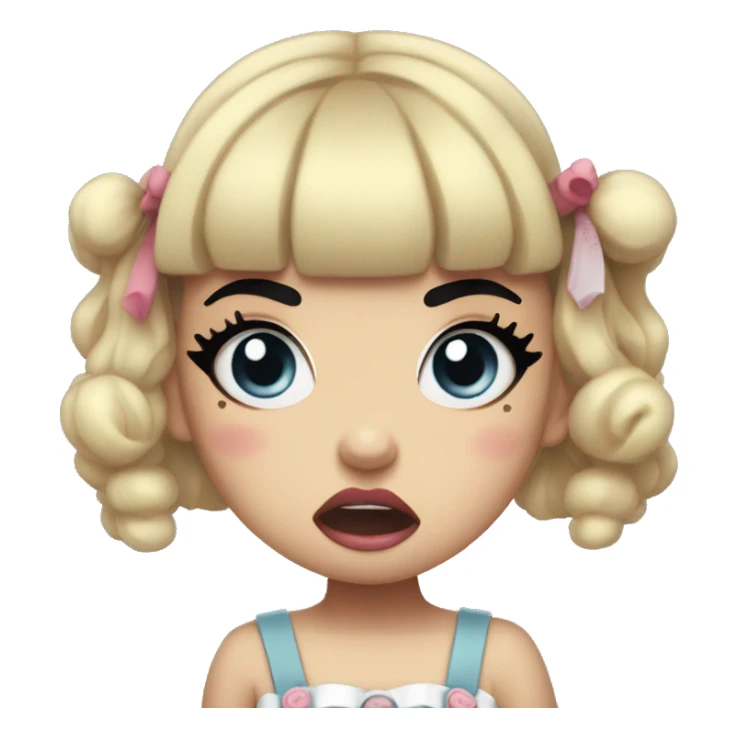 psycho melanie martinez angry about leaked song sticker